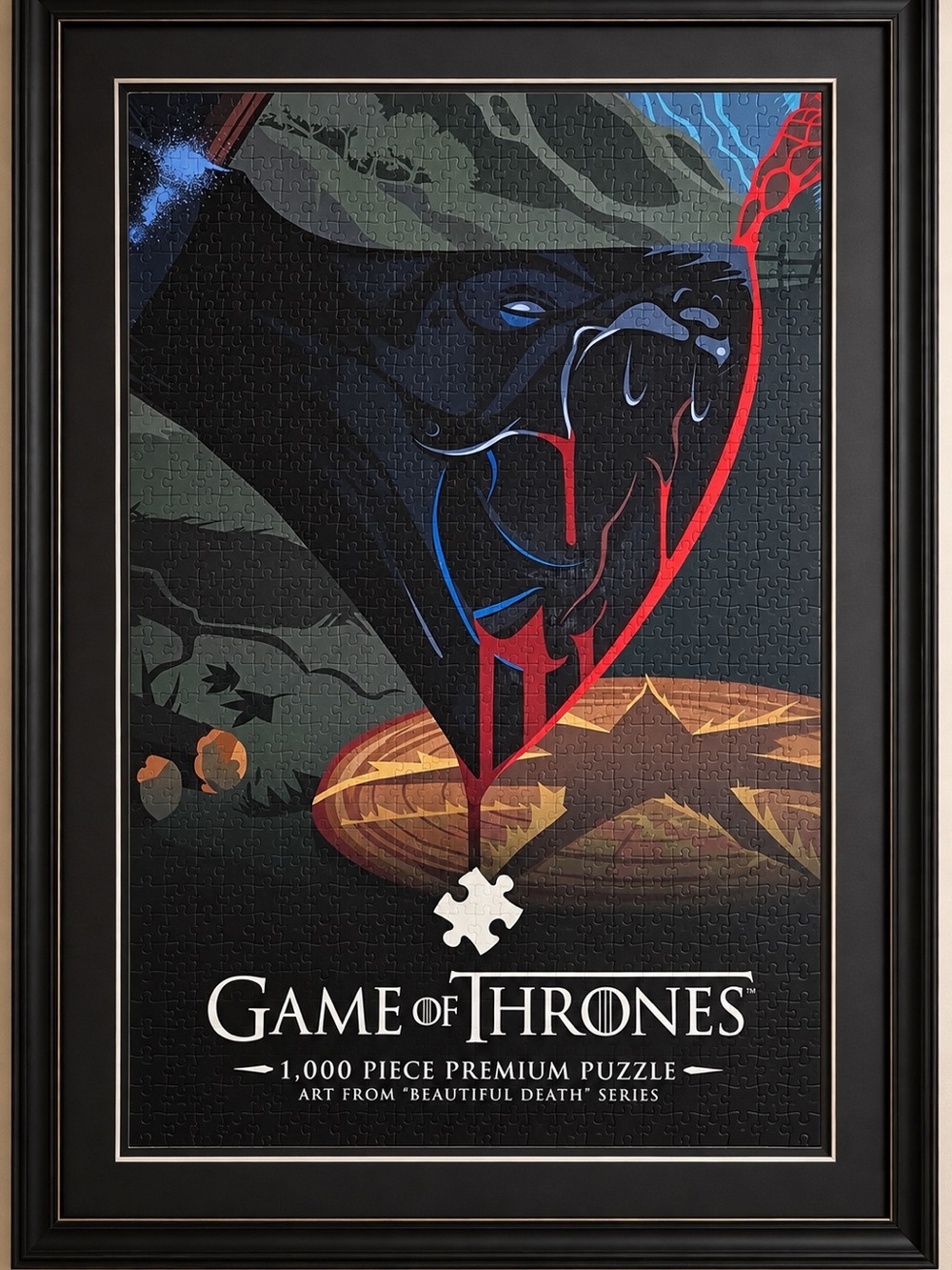 NEW Game of Thrones 1000 Piece Premium Puzzle Beautiful Death Collector Artwork